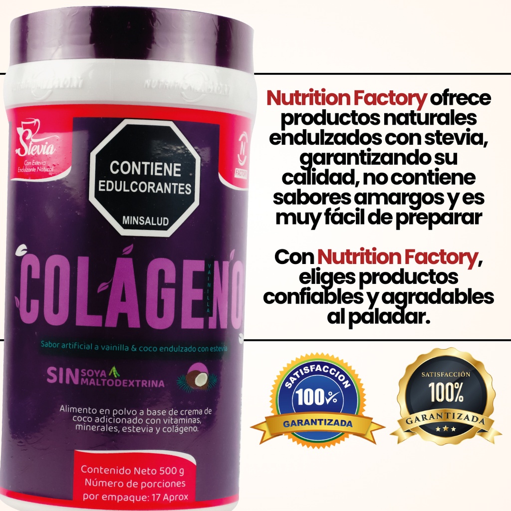 Colageno Hidrolizado Sin Soya - Unidad a $50000