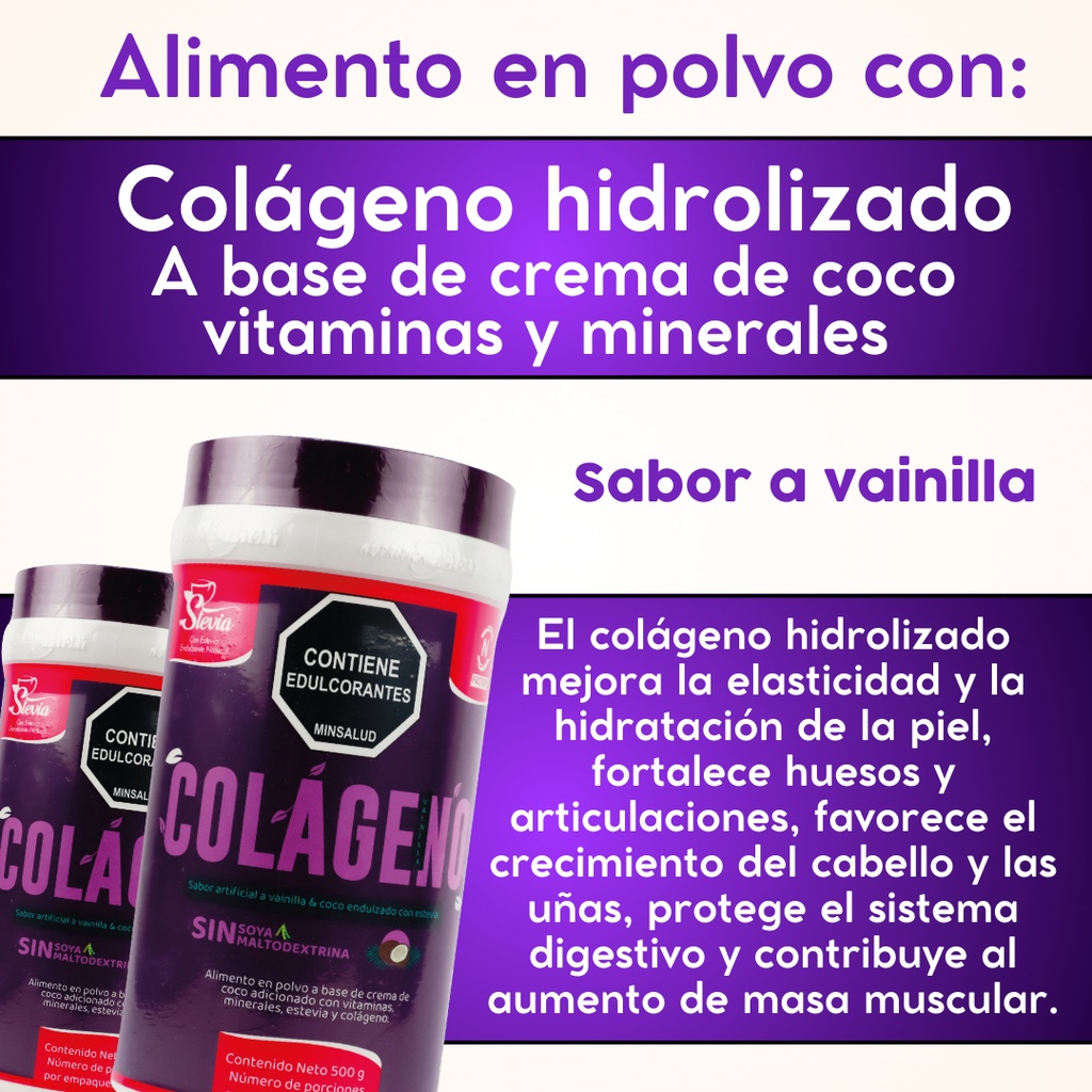 Colageno Hidrolizado Vainilla - Unidad a $90000