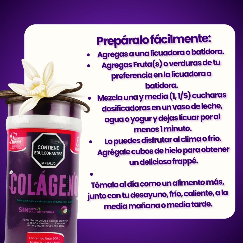 Colageno Hidrolizado Vainilla - Unidad a $90000