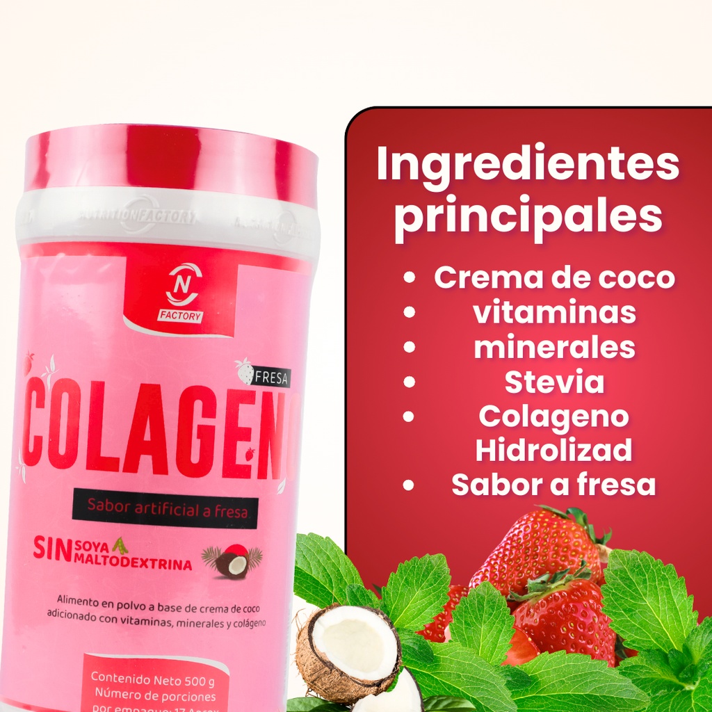 Colageno Hidrolizado Sin Azucar - Unidad a $160000