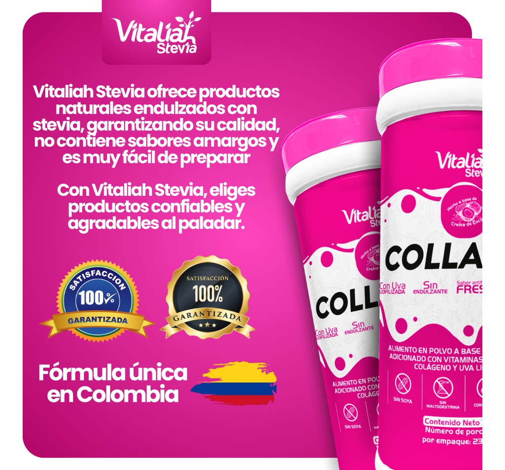 Colageno Fresa Hidrolizado - Unidad a $39983