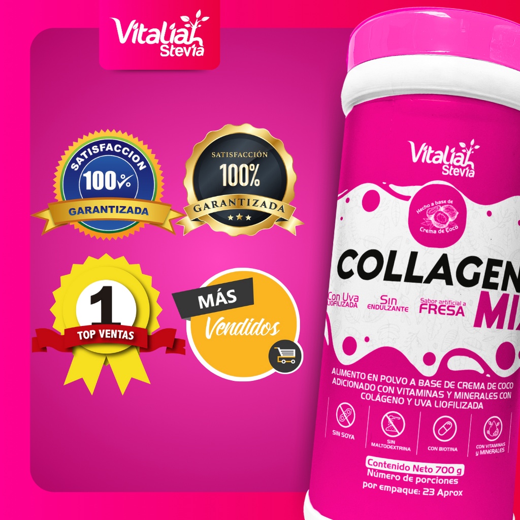Colageno Fresa Hidrolizado - Unidad a $39983