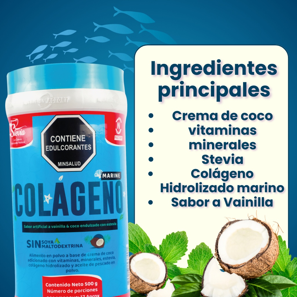 Colageno Marino Hidrolizado - Unidad a $130000