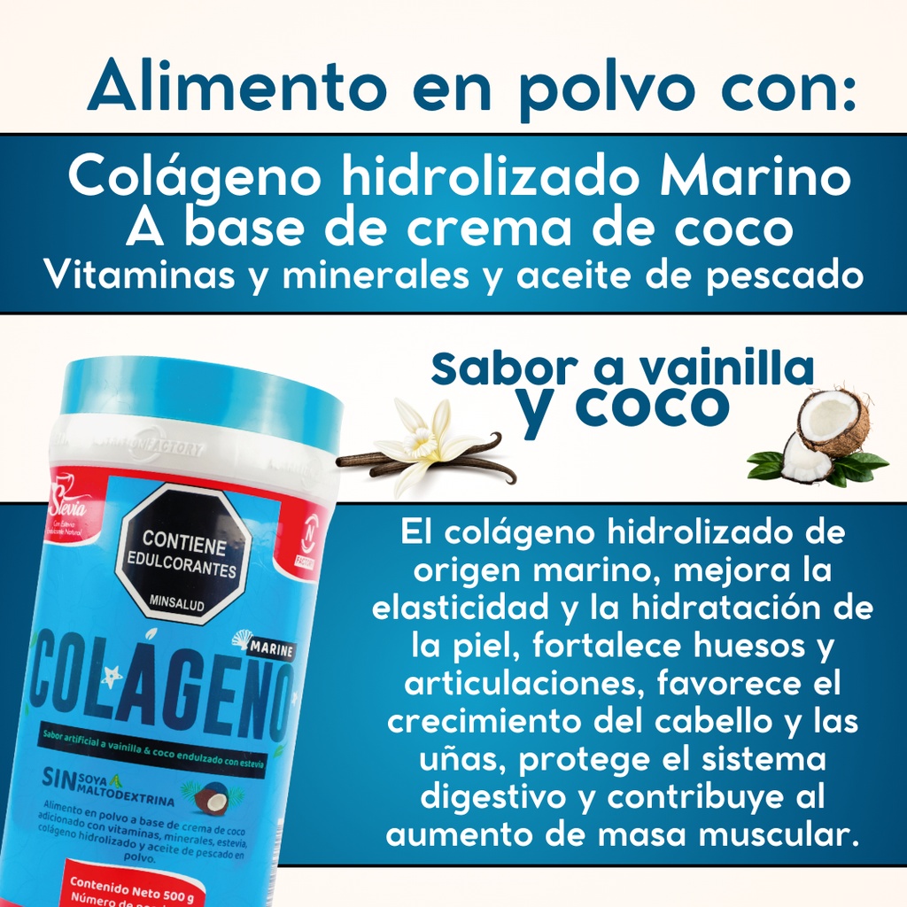 Colageno Hidrolizado Marino - Unidad a $190000