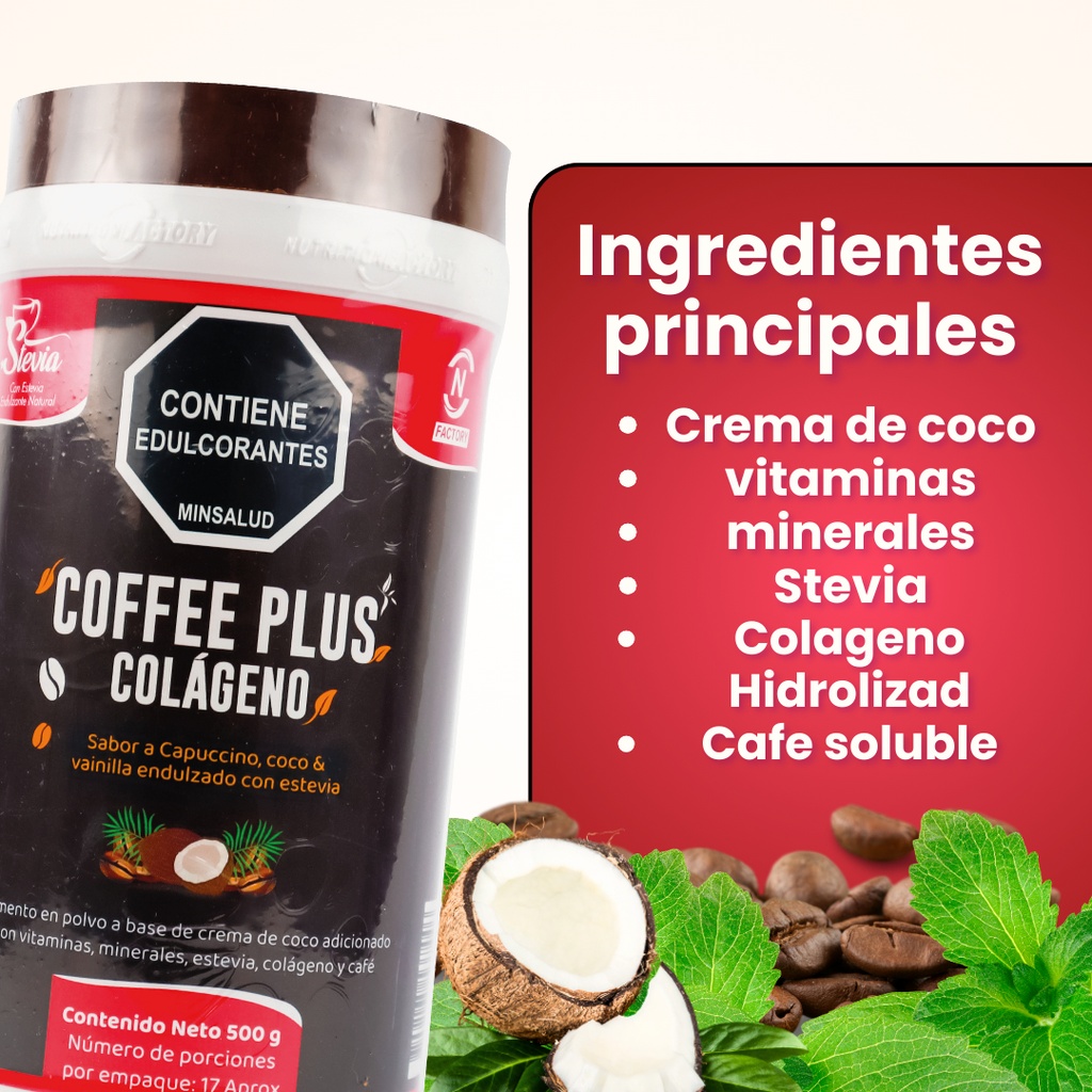Colageno Hidrolizado Cafe - Unidad a $240000
