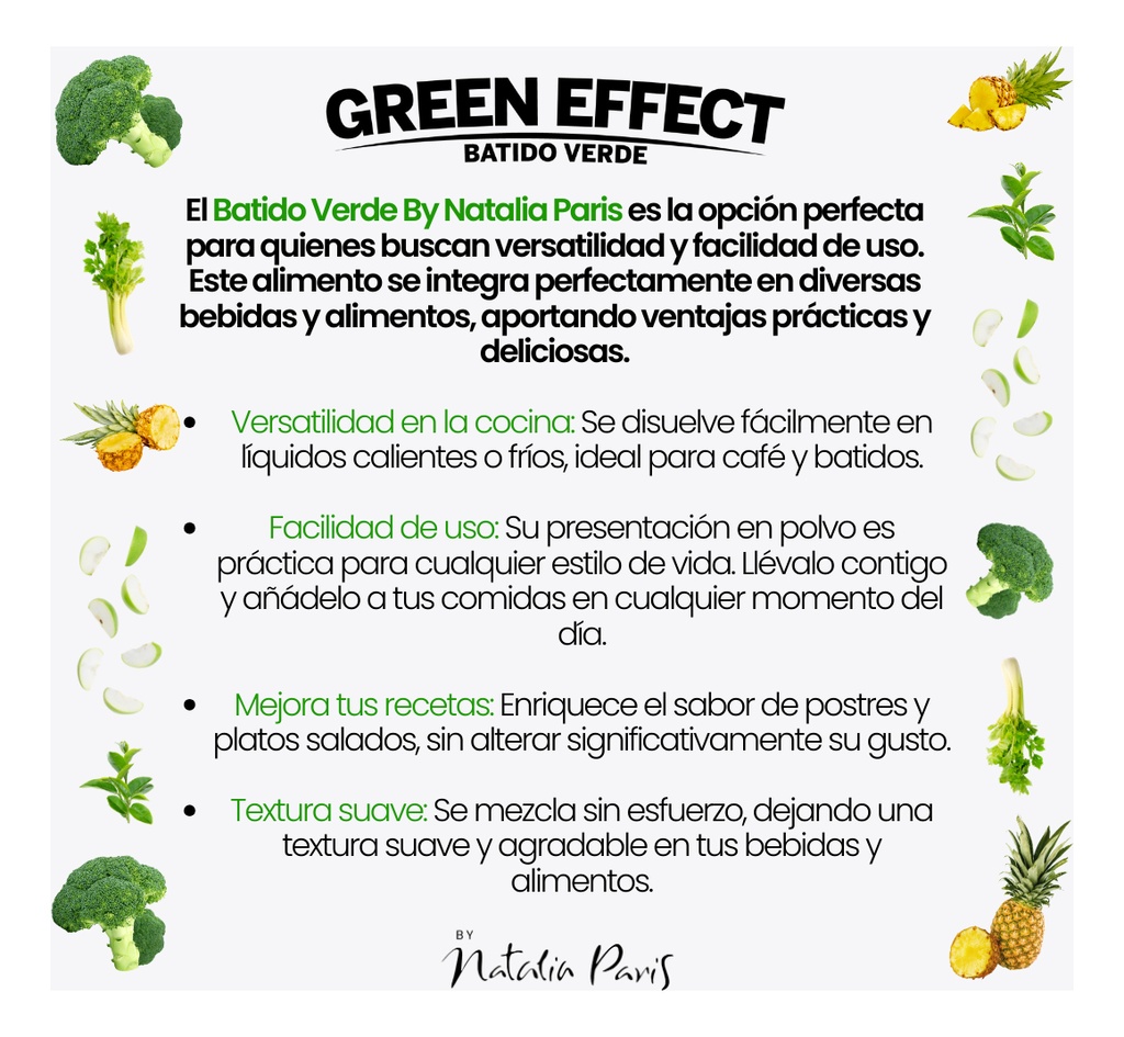 Batido Verde Detox - Unidad a $118900