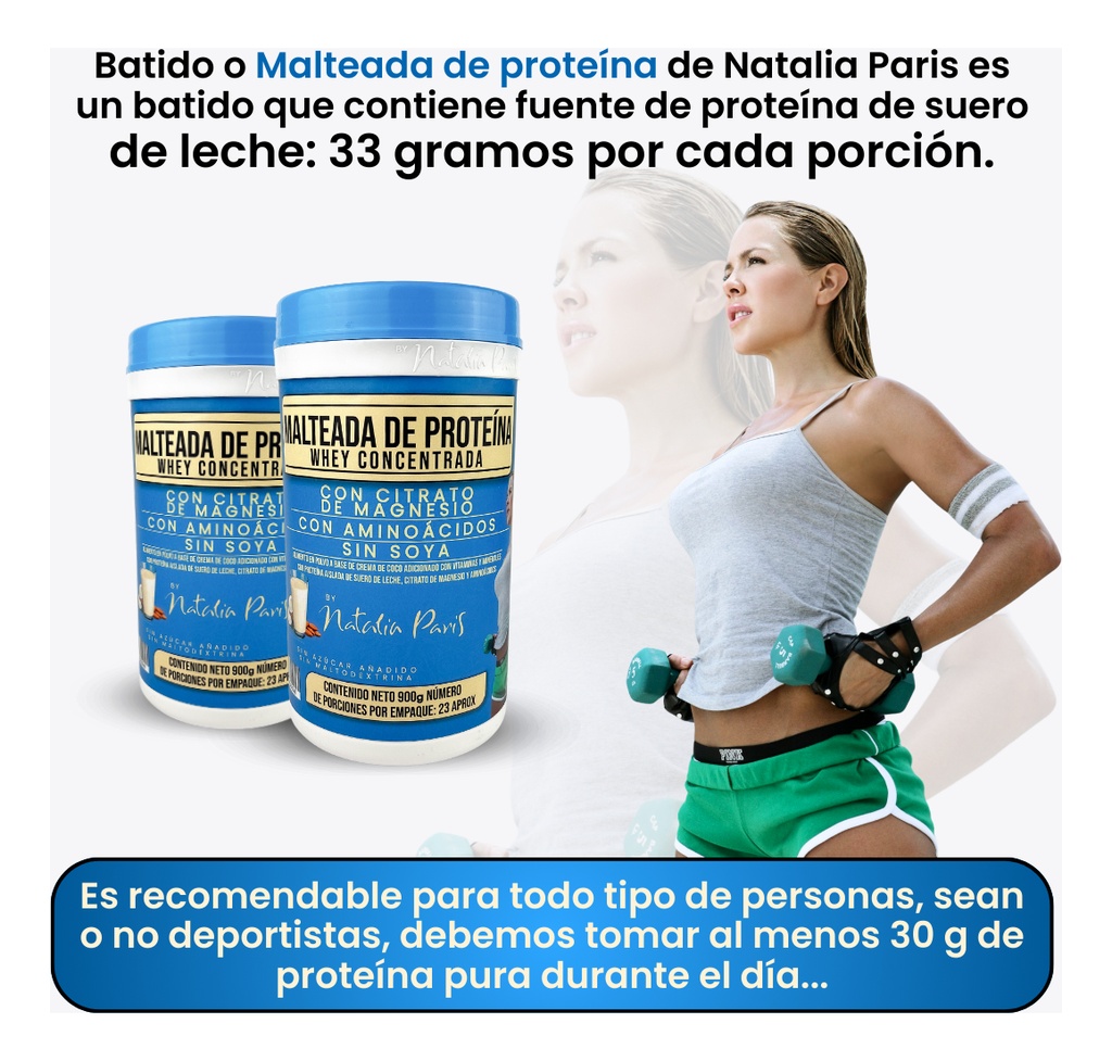 Proteina Limpia Natalia Paris - Unidad a $179900