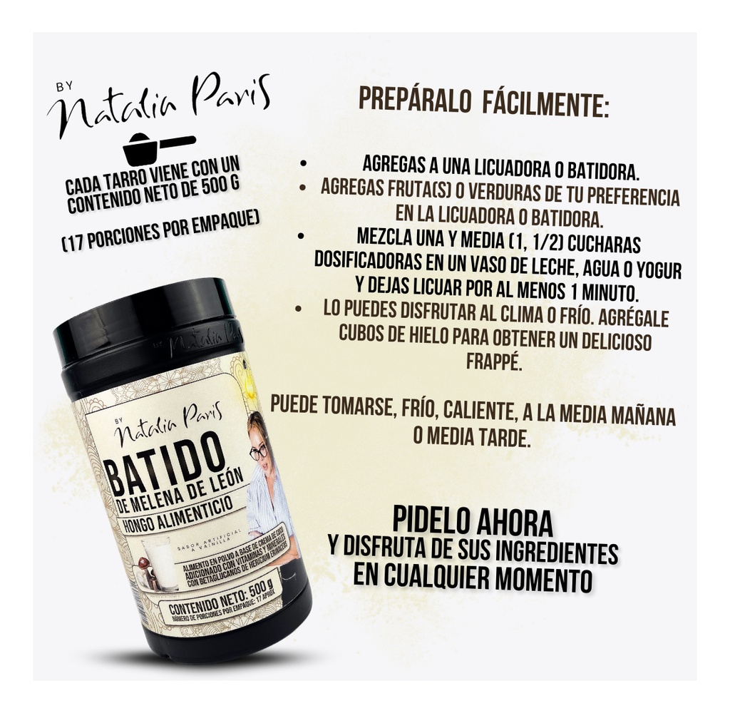Vita Melena Natalia Paris - Unidad a $225910