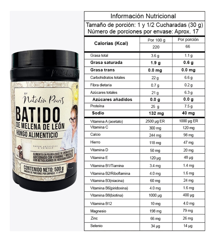 Vita Melena Natalia Paris - Unidad a $225910