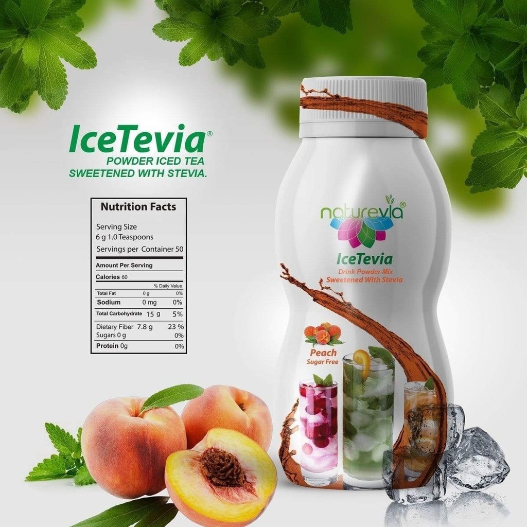 Icetevia Durazno - mL a $100