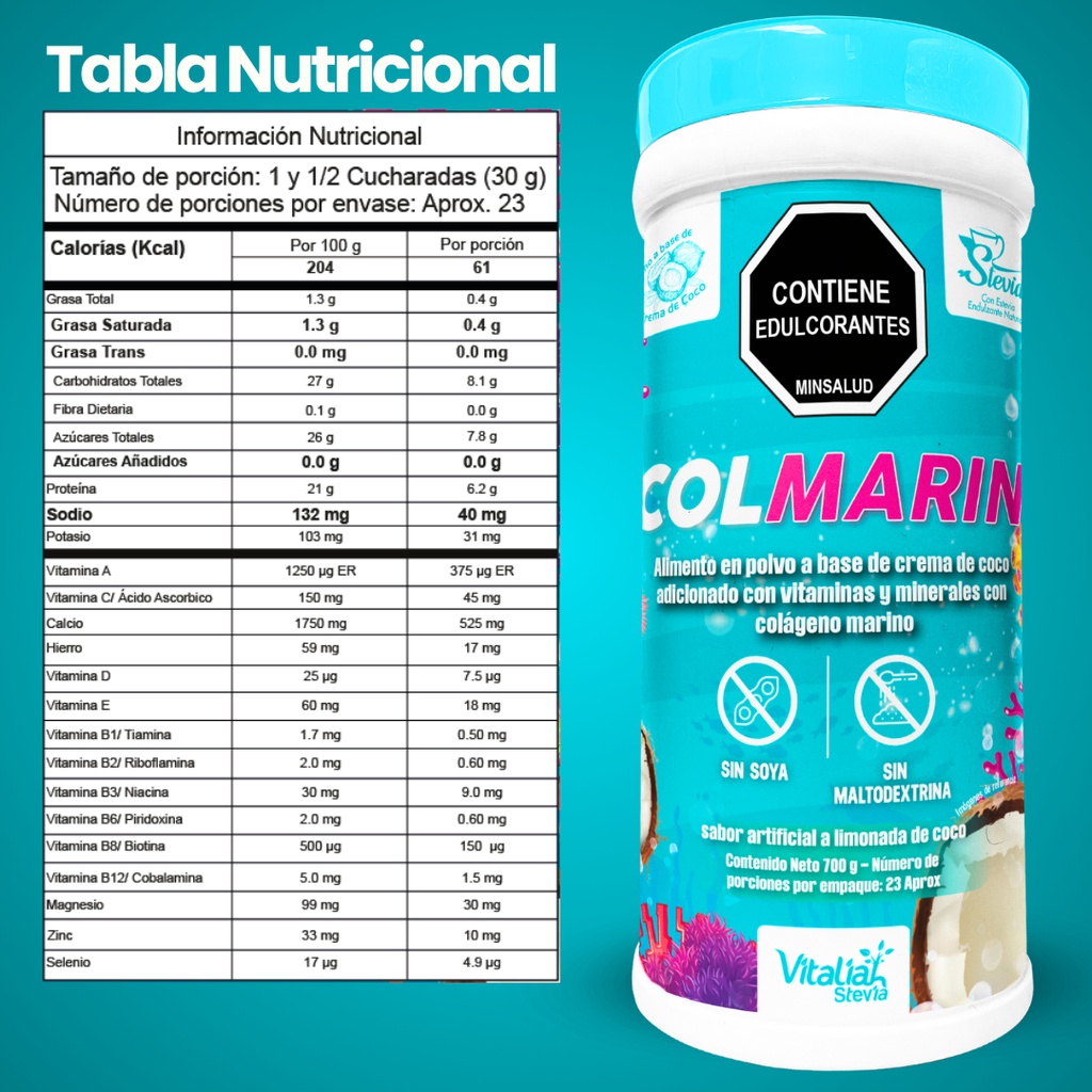 Colageno Hidrolizado Marino - L a $40137