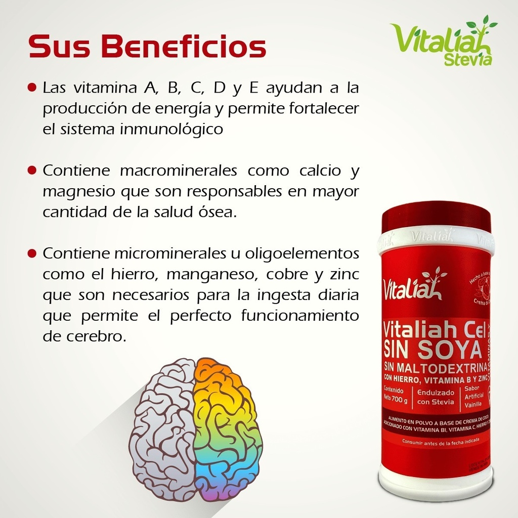 Promo Vitaliahcel X3 - g a $45
