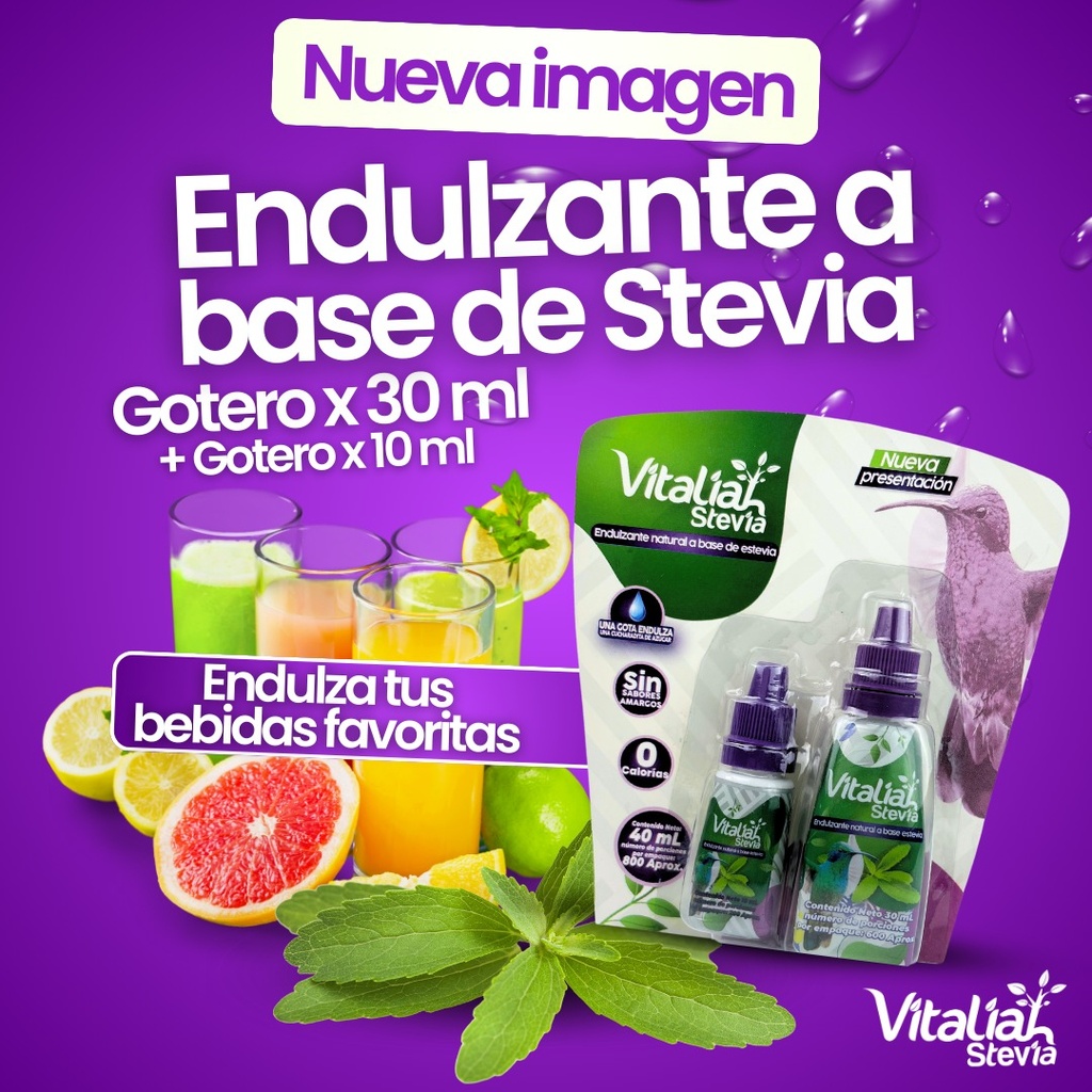 Stevia Liquida Goterox30 Ml - mL a $805