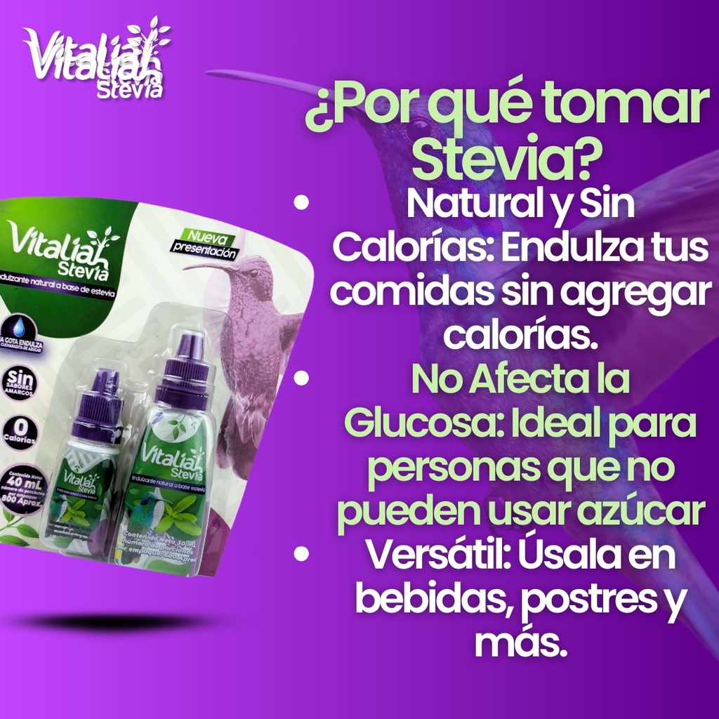 Combo 2 Gotas De Stevia Liquida - - Unidad a $17702