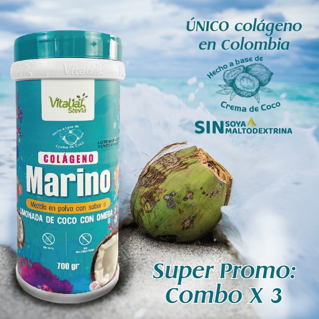 Colágeno Marino Promociones X 3 - g a $65
