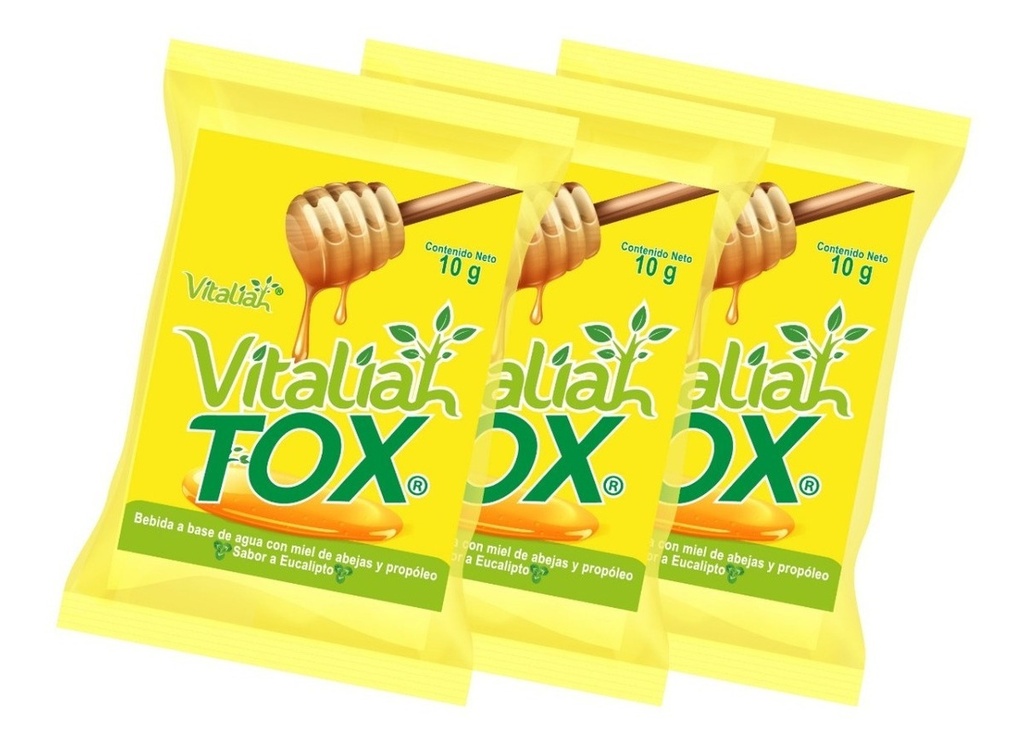 Propoleo Miel Jengibre Sachets Individuales Caja De 20