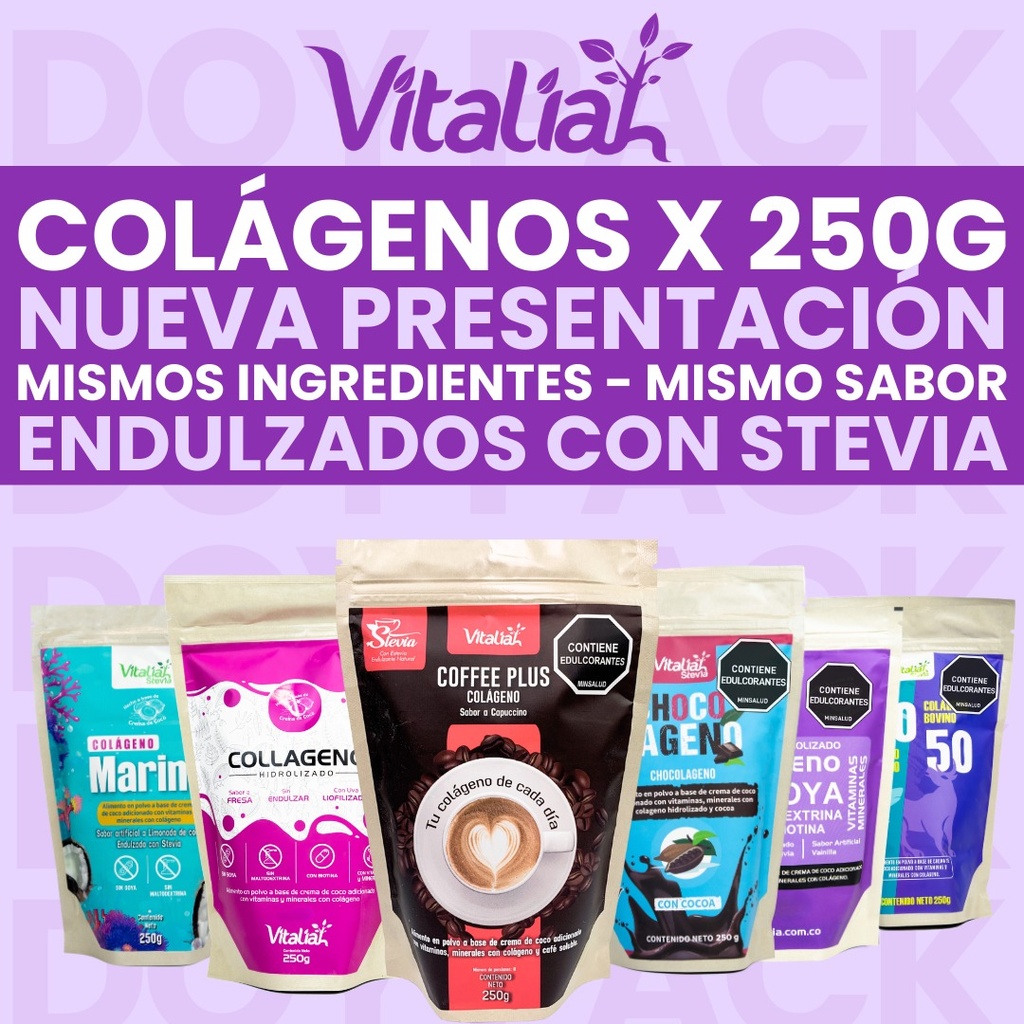Doypack Colágeno(marino-bovino) - g a $100