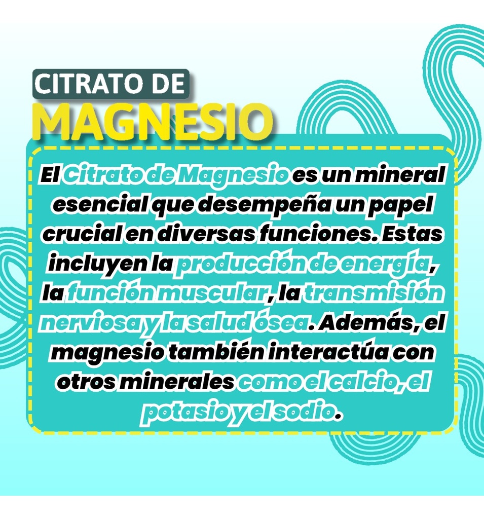 Citrato De Magnesio
