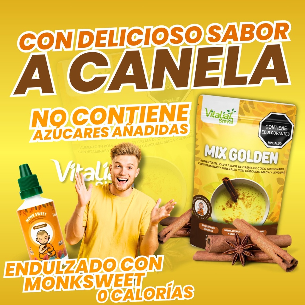 Leche Dorada - Mix Golden 250g - g a $100