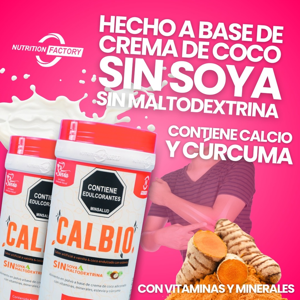 Malteada Con Calcio Y Curcuma - g a $86