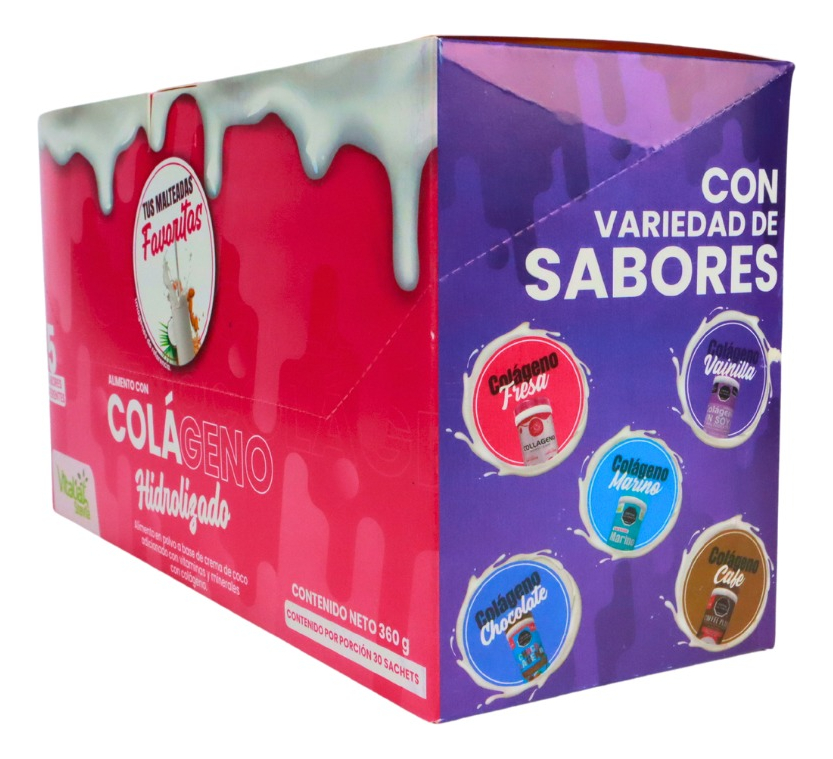 5 En 1 - Colageno X30 Sachets - g a $60000