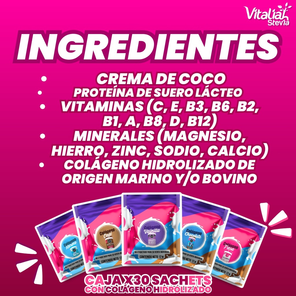 5 En 1 - Colageno X30 Sachets - g a $60000