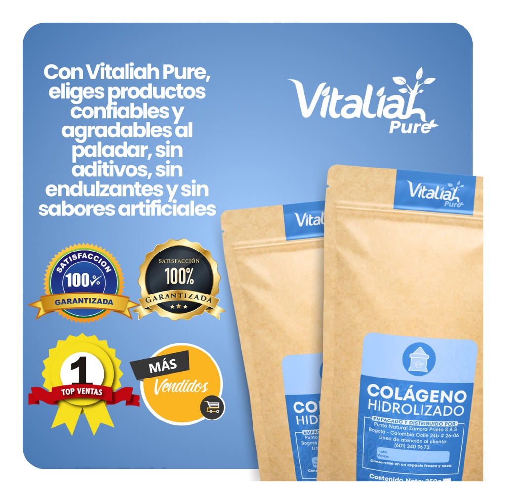 Colageno Hidrolizad Puro X 250 - g a $130