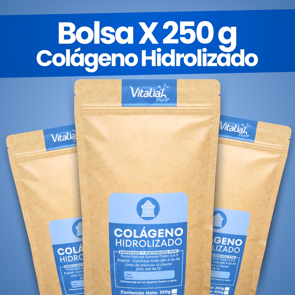 Colageno Hidrolizad Puro X 250 - g a $130