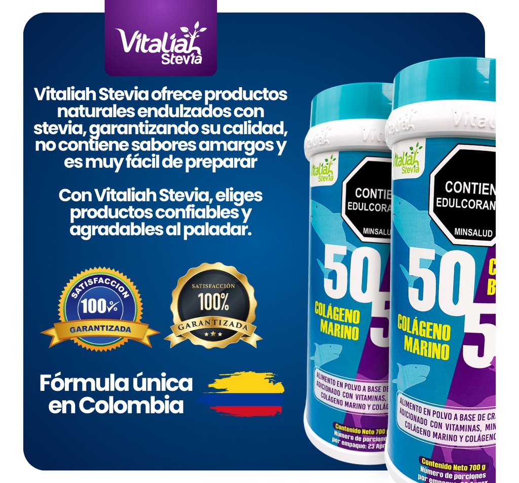 Colágeno Marino Y Bovino X 1 - Unidad a $45000