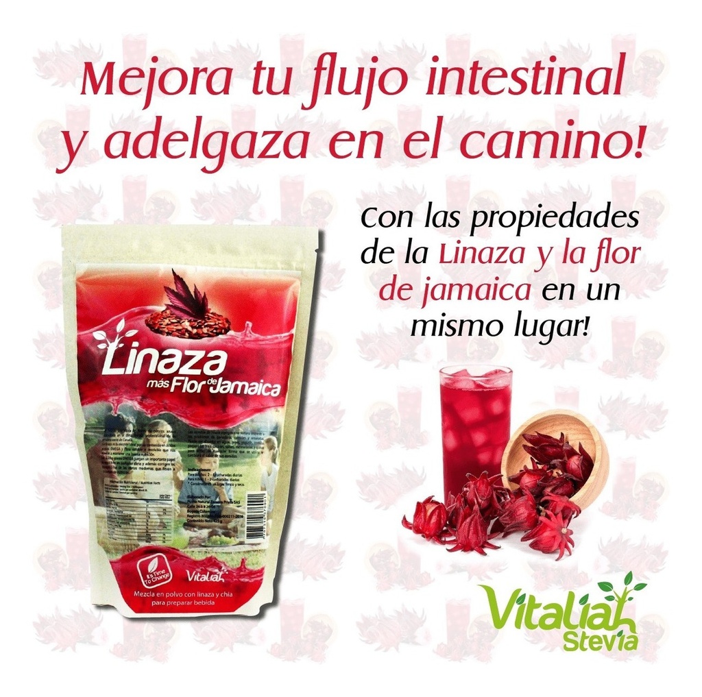 Linaza Flor Jamaica X 3 - g a $83