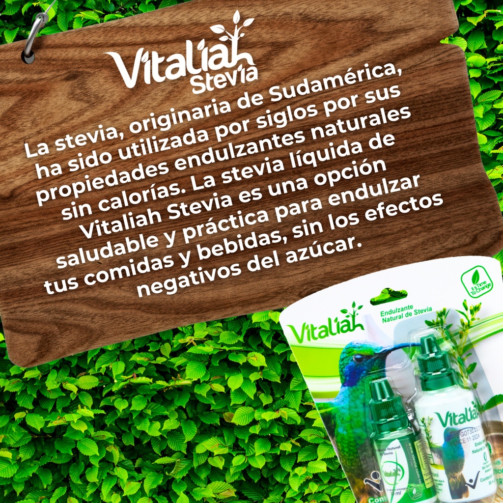Combo 2 Gotas De Stevia Liquida - - Unidad a $10000