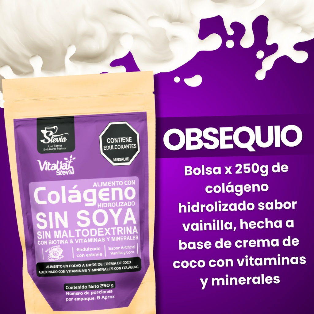 Colágeno Vainilla + Cofee Plus - g a $45
