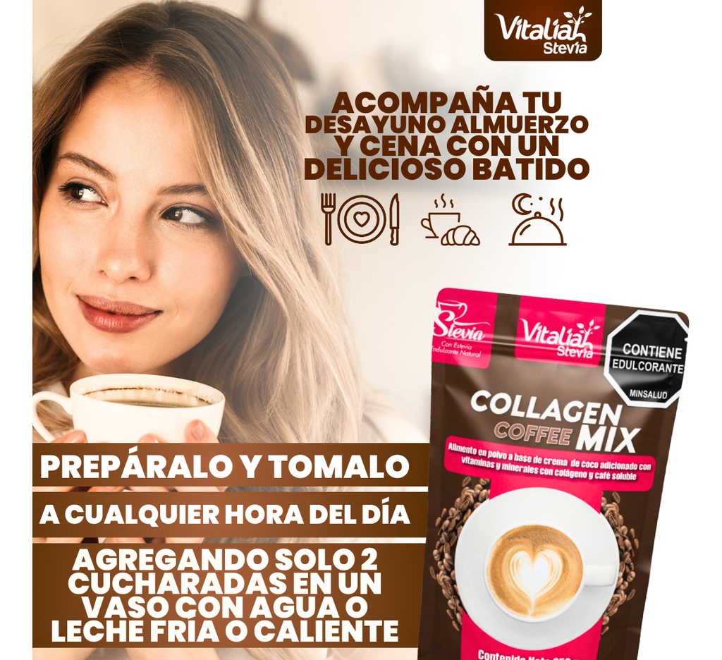 Doypack Colágeno Capuccino250g