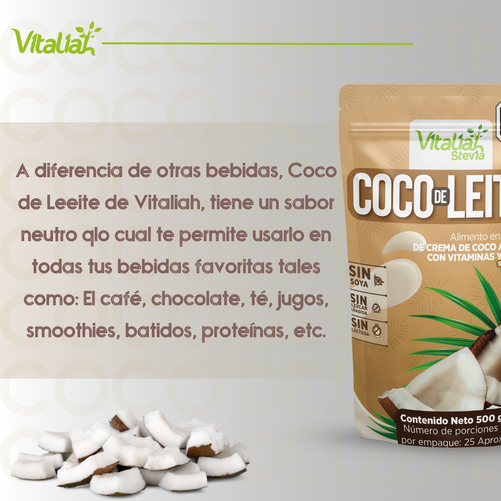 Coco De Leitte: Leche De Coco X1