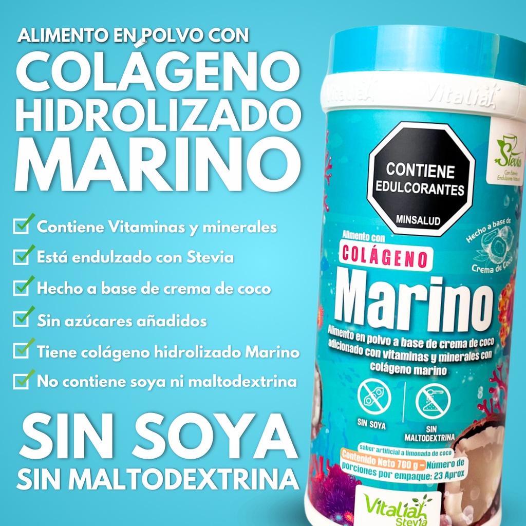 Colágeno Marino Y Vainilla+monk - g a $70