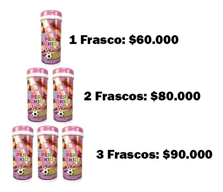 Malteada Superkids Vitaliah - Unidad a $57000