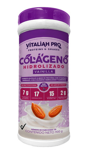 Colágeno Vainilla Vitaliah Pro - g a $78