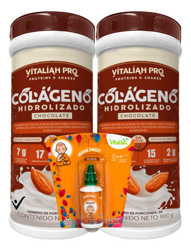 Colágeno Hidrolizado Chocolate - g a $78