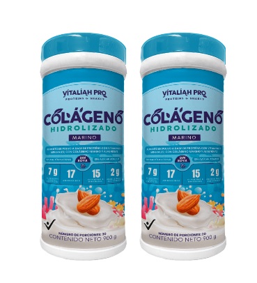 Vitaliah Pro - Colágeno Marino con leche de Almendras 900 G
