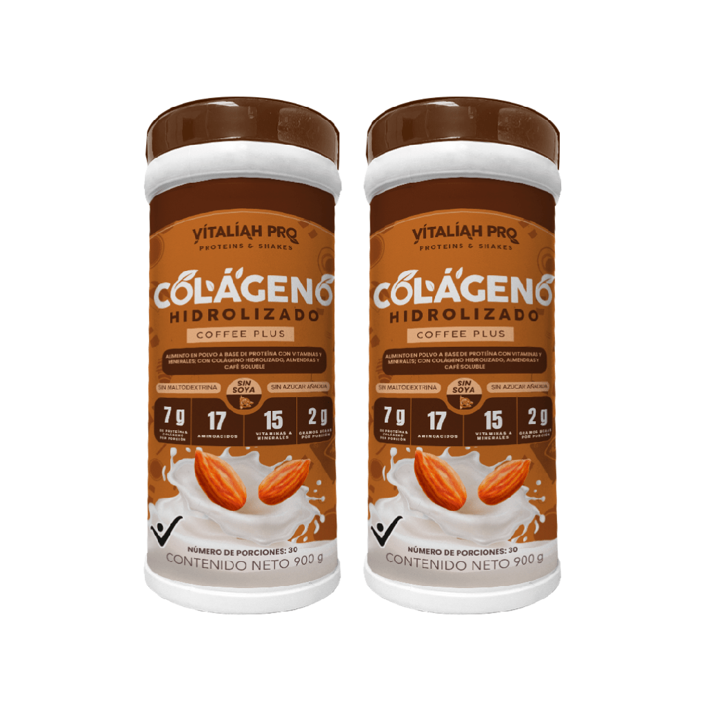 Vitaliah Pro - Colágeno sabor café, con leche de Almendras 900g