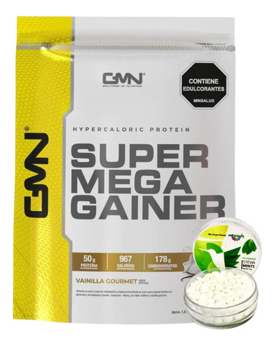 1 Super Mega Gainer Gmn + 1 Mentas Hierbabuena
