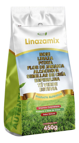 LINAZA MIX NATURAL X 3 UNIDAD + MENTAS HIERBABUENA