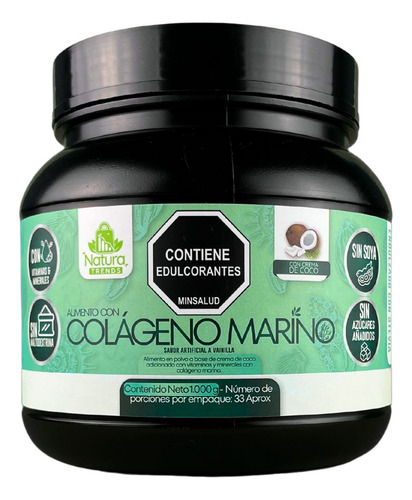 Colageno Hidrolizado Marino 1kg - g a $99
