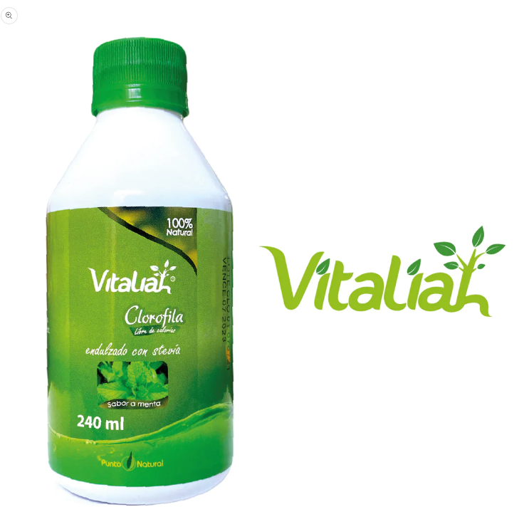 CLOROFILA LIQUIDA CON SABOR A MENTA  JARABE X  240ML
