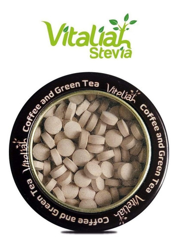 VITELIAH  MENTA COFFE AND GREEN TEA   REDONDO X35G