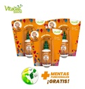 Monk Sweet Endulzante natural de Vitaliah (Gotero x 30 ml) + Obsequio Mentas Hierbabuena