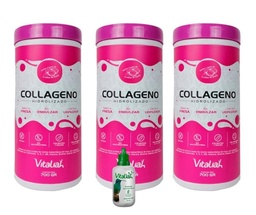 Batido Colageno Fresa Sin Endulzar con Uva Lifolizada Stevia Gratis