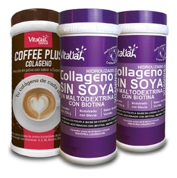 [KIT00099] Colágeno Vainilla Y Coffe Plus - g a $55