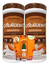[KIT00092] Colágeno Coffe Plus X2+obsequio - g a $78