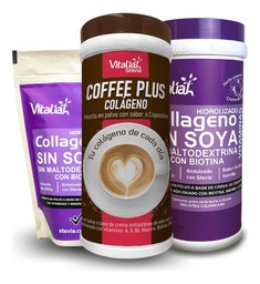 Colágeno Vainilla + Cofee Plus - g a $45